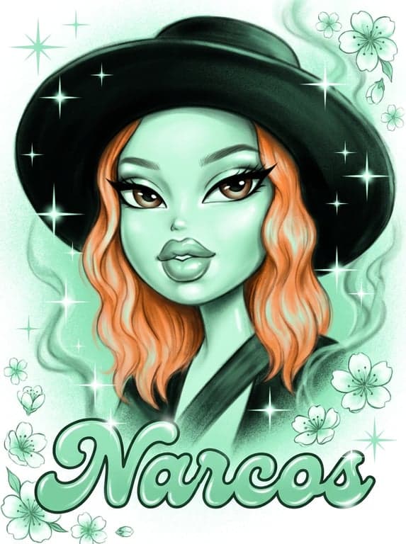Bratty Airbrushed Portrait