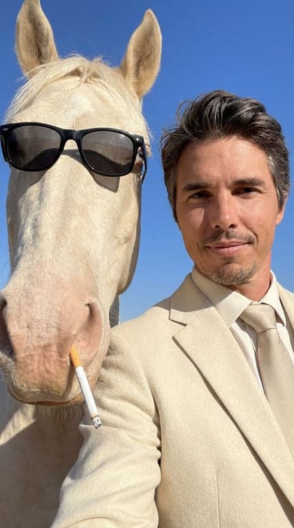 Executive Horse Selfie