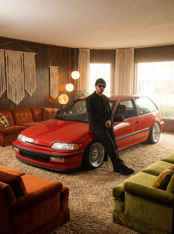 A Car In Your 70's Living Room