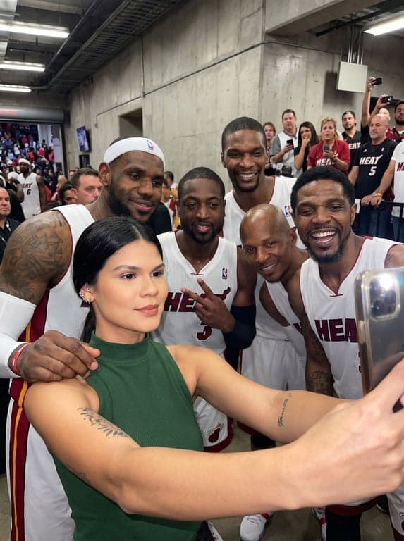 NBA Team Selfie