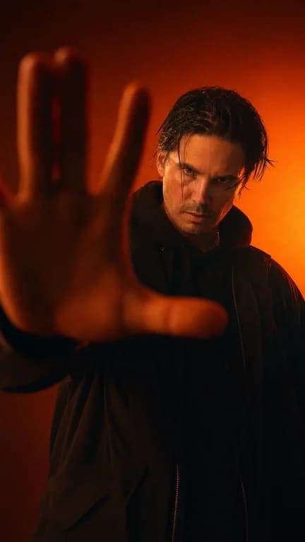 Red Stop Gesture
