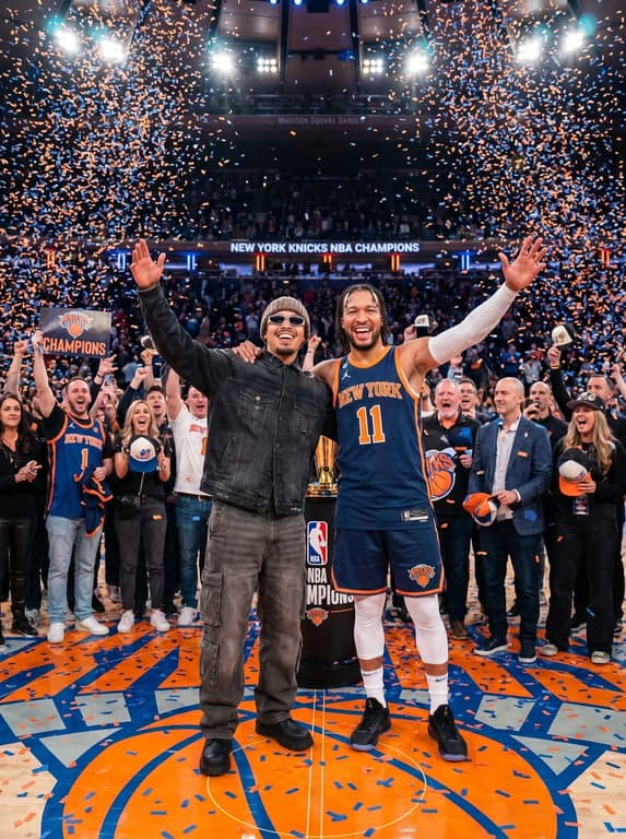 Center Court with the Captain