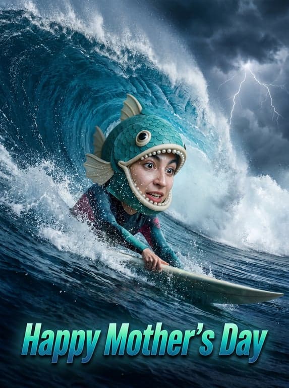 Epic Mother's Day card