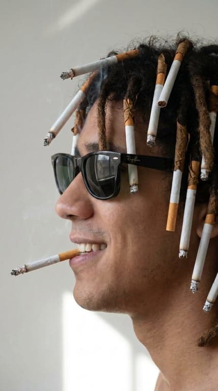 Cigarette Wig