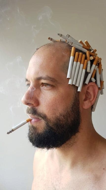Cigarette Wig
