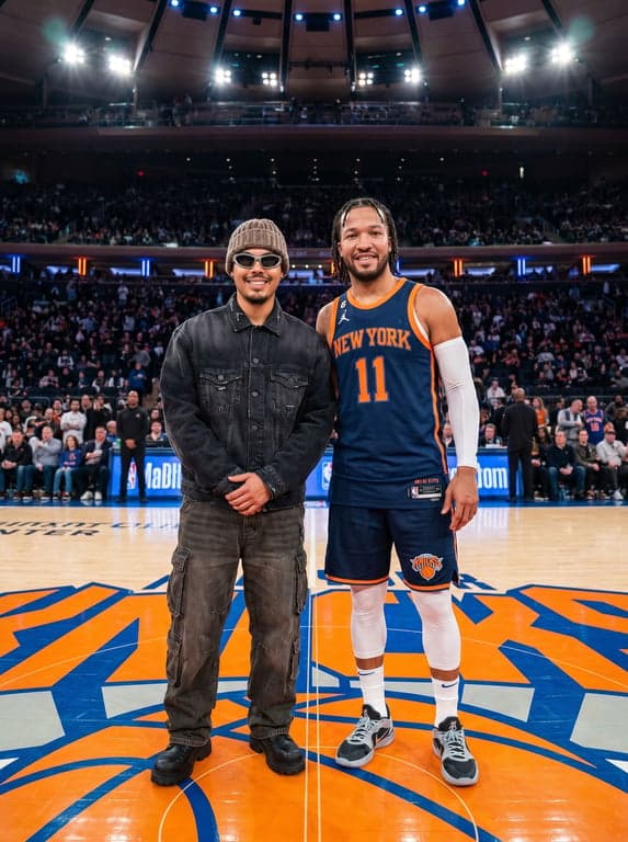 Center Court with the Captain