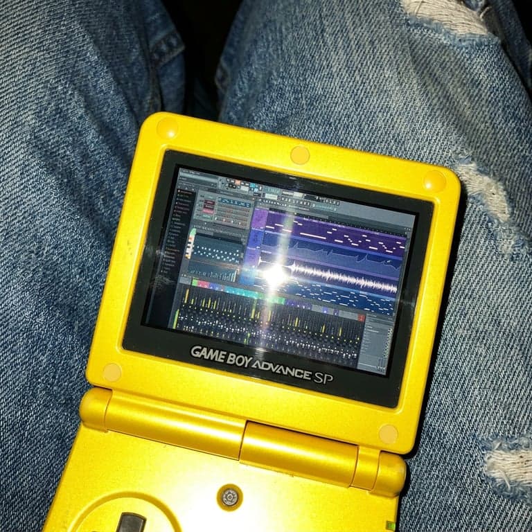Game Boy Selfie