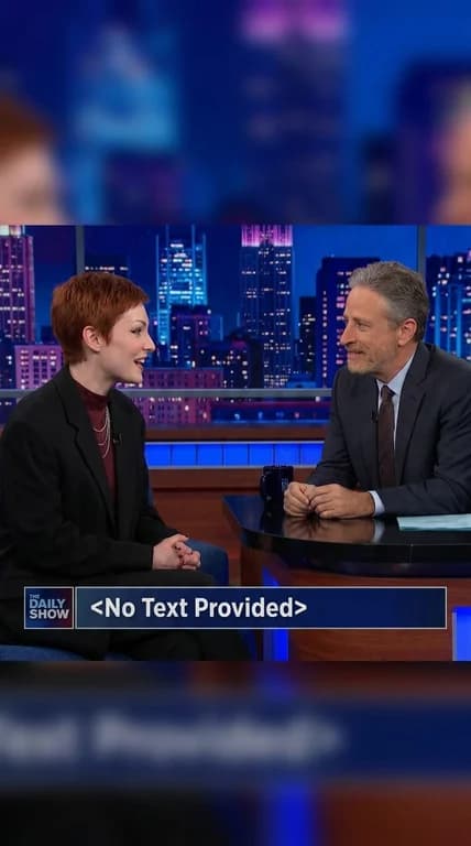 Daily Show Interview
