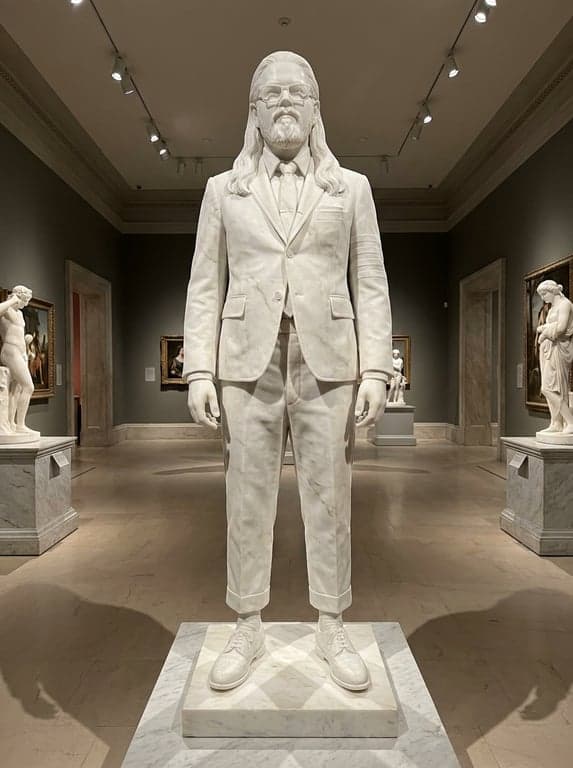 MET GALA STATUE